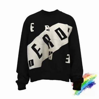 Ретро пуловер ERD За Мъже И Жени е 1:1, Пуловери с Високо качество, възли блузи с ръкави в стил мозайка