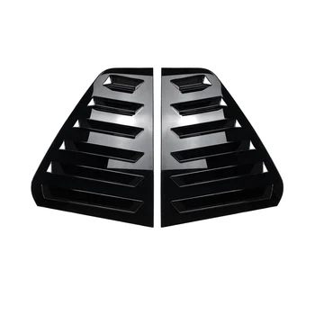 Автомобилни Лъскавите Черни Етикети на Задните Стъкла С Триъгълни Щори за VW Golf 6 MK6 2008-2012, Калъф За Полагане на автомобили