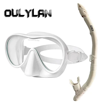 Oulylan Универсални Очила за Гмуркане на открито, Комплект Очила за гмуркане с шнорхел, Маска за гмуркане, Оборудване за гмуркане, Противотуманная тръба