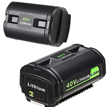 Литиево-йонна батерия 40 6.0 Ah, за Събиране на Безжични електрически Инструменти Ryobi 40 Volt Mower Collection OP4040, Сменяеми Литиево-йонна батерия