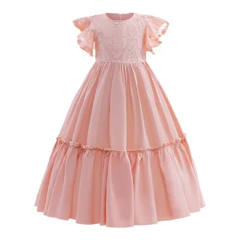 Ново детско рокля, Бельо Принцеса рокля за момичета, Детски рокля за изпълнения на пиано, Пролетно-лятна рокля