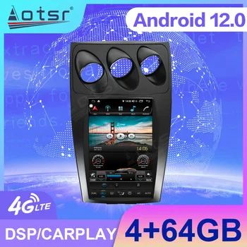 Сензорен HD Екран Android12 64G Автомобилен Радиоприемник За Nissan 350Z Мултимедия Carplay Видео Auto GPS Navi аудио плеър, Стерео Главното устройство DSP