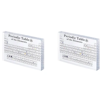 2 Периодичната таблица с реални елементи вътре, Периодичната таблица на реални елементи, Tabla Periodica Против Elementos Reales