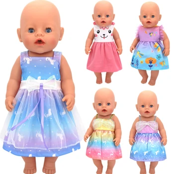 Стоп-моушън облекло за кукли 17-18 инча, рокля 43 см, Дрехи за малките момичета, Аксесоари за куклите Baby Born, Дрехи Nendoroid, подаръци за фестивала