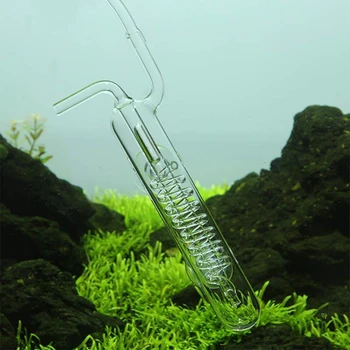 Брояч на мехурчета в аквариума, Високо Прозрачно Стъкло, Външен сензор мехурчета CO2