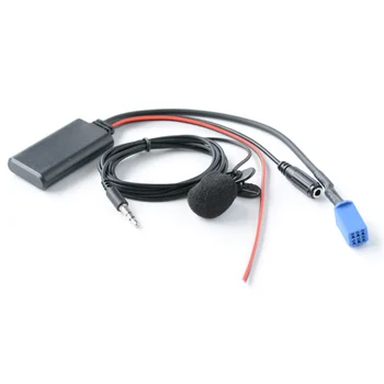 Автомобилен Bluetooth 5,0 Aux Кабел Микрофон Високоговорител Мобилен Телефон Безплатно Адаптер за Разговори Crown GRS182