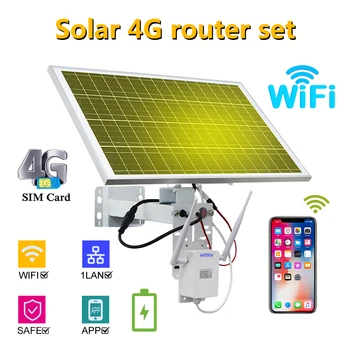 MTStar 30 W/20AH, Всички Netcom LTE, рутер, камера в слънчеви батерии, външния водоустойчив 4G безжична слънчев рутер