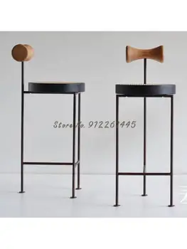 Европейската нов метален бар стол американски модел room Kato, Нов китайски домакински столче за хранене, персонални бар стол