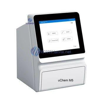 Производител LANNX uChem M5 автоматичен биохимичен анализатор кръвта уред за клиничен анализ на химичен анализатор напълно автоматичен