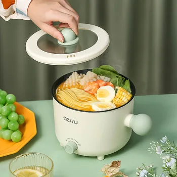 Електрическа Ориз Мультиварка Hotpot Тиган за сосове за Спагети Яйца Супа двойна котела Печки Тенджера за приготвяне на храна за дома