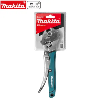 Регулируем гаечен ключ Makita B-65470 Инструмент за ремонт, Многофункционални и универсални клещи с ръчно заключване, Фиксирана стоманена гаечен ключ с двойна употреба, определени