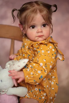 NPK 60 см Maggi Меко Тяло на Новороденото Ръчна изработка, Високо Качество, Возрожденный дете, Подробни и Реалистични косата с Ръчни корени, са подбрани Художествена Кукла