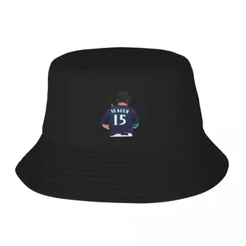 Нова широка периферия шапка Кайл Seager 15 с козирка за ръгби, луксозни маркови мъжки шапки, мъжки женски тенис