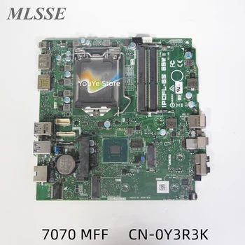 Възстановена за DELL Optiplex 7070 MFF Десктоп дънна платка IPCFL-BS 65W CN-0Y3R3K 0Y3R3K Y3R3K дънна Платка DDR4 100% Тествана
