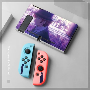 Аниме-калъф за Nintendo Switch NS/OLED Аксесоари Joycon Soft Shell TPU Защитен калъф за аксесоари Превключвател за конзолни игри