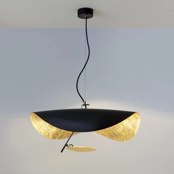Италиански Дизайнерски Модерен и Луксозен окачен лампа НЛО Hanglamp за хол, спалня, трапезария, Кухня в скандинавски стил, Полилеи