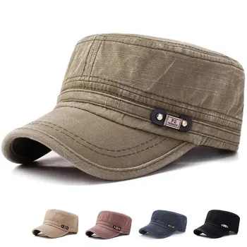 Модерен Мъжки и женски плоски шапки, улични ежедневни слънчеви шапки за възрастни, хип-хоп шапка, Спортни шапки за голф, Водна пране, възстановяване на предишното положение Шапки