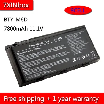 7XINbox 9 клетки 7800 mah I-M6D Батерия за лаптоп MSI E6603 GT60 GT660 GT663 GT670 GT680DX GT680R GT70 GT780 GT783 GX660D GX780