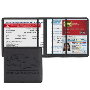 Ултратънък притежател на шофьорска книжка, калъф за шофьорска книжка, чанта за лична карта с магнитна закопчалка, органайзер за документи за управление на автомобил