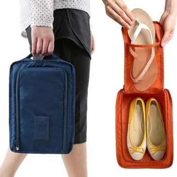 Многофункционална Водоустойчива чанта за дрехи, Удобна Пътна чанта за съхранение, Найлонови Преносими чанти-Организаторите, Чанта за сортиране на обувки