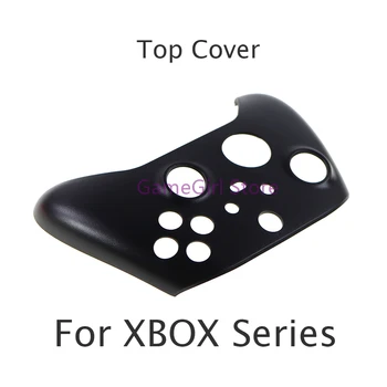 1 бр. Пластмасова предна панел, предната обвивка на горния капак, калъф за подмяна на контролера на Xbox X Серия S