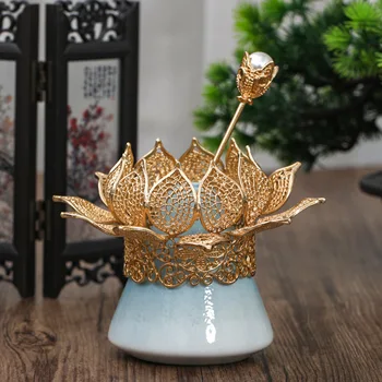 Короната на цветето лотос, аксесоари за коса Hanfu, crown за коса, пръчки за бърз хляб, древнекитайский Cosplay