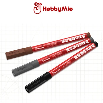 Hobby Mio L-01/ L-02/L-03 Гама маркер, модельная маслен състав, дръжка за пластмасови комплекти от модели, 0,03 супертонкого върха