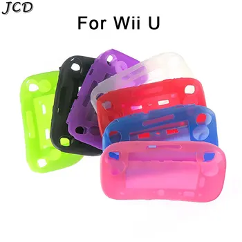 Мека силиконова гума JCD За Wii U, Гелевый покривка, Обвивка, която е Съвместима с геймпадом WiiU, Защитно покритие за цялото тяло
