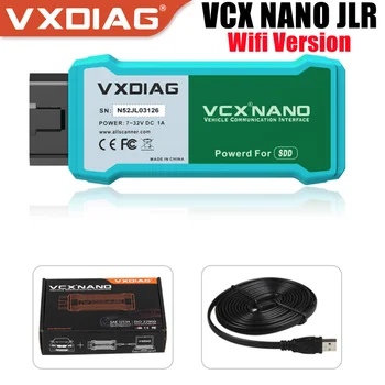VXDIAG VCX NANO JLR V164 за Land Rover/Jaguar 2 в 1 Автомобил на Инструмента за Диагностика на Wifi Версия
