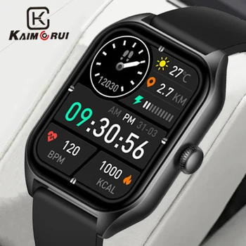 KAIMORUI Bluetooth Покана Smartwatch Спортни Часовници Полносенсорный гривна с Потребителски Циферблат на Часовника за мониторинг на сърдечната честота Сън Smartwatch