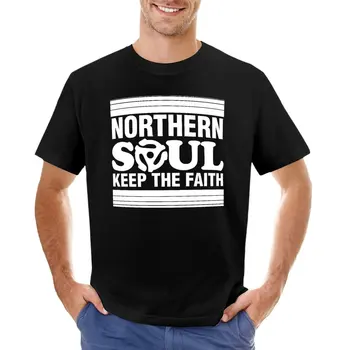 Тениска Northern Soul, кавайная облекло, тениски с къс ръкав, потници в големи размери, тежки тениски за мъже
