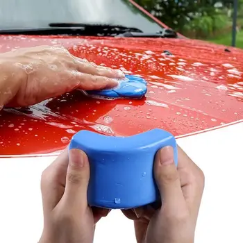 100 г Мръсотия за Миене на коли Magic Clean Clay Бар за Магически Почистване на Части за автомобили Clay Detailing Care Поддръжка Автокраски